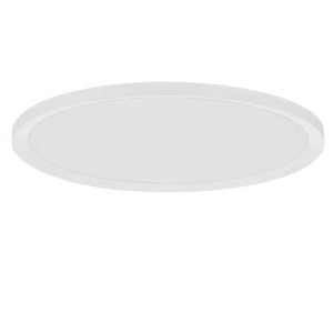 Plafoniera LED design slim ALMIRA alba D-40cm