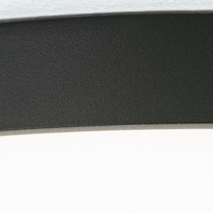 Plafoniera LED design slim BULLY D-28cm negru 234124 universul-luminii.ro