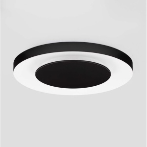 Plafoniera LED design slim PADA negru D-60cm 159404 universul-luminii.ro
