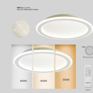 Plafoniera LED dimabila cu telecomanda TULUM 132664 universul-luminii.ro