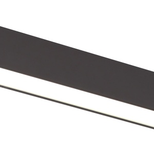 Plafoniera LED dimabila design modern LINEAR, 4000K negru C0190D MX - Img 2