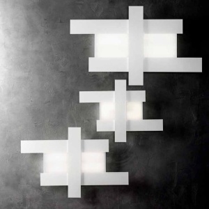 Plafoniera LED DOHA P otel, alb, negru sau gri dove 230304 universul-luminii.ro