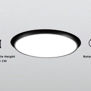 Plafoniera LED incastrabila reglabila PERFECT 60cm alba 3000K Dimmable 140484 universul-luminii.ro