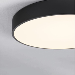 Plafoniera LED Luster negru, 50cm 229314 universul-luminii.ro