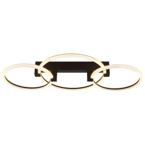 Plafoniera LED metal negru FLETCHER D2 - Img 6