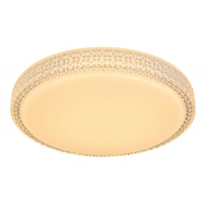 Plafoniera LED moderna cu decor stralucitor OVI 22W 202904 universul-luminii.ro