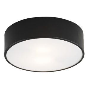 Plafoniera LED moderna design circular DARLING 25cm negru