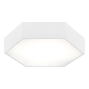 Plafoniera LED moderna design hexagonal ARIZONA 22,5W alba