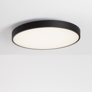 Plafoniera LED moderna design slim PERFECT 60cm negru 3000K Dimmable 140444 universul-luminii.ro