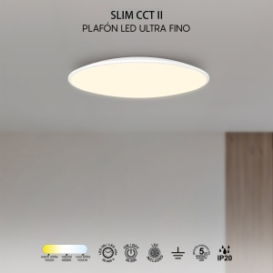 Plafoniera LED SLIM CCT II 16W, 25CM CCT 3000-4000-6500K - Img 4