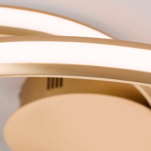 Plafoniera, Lustra aplicata dimabila Circus satin brass 94034 universul-luminii.ro
