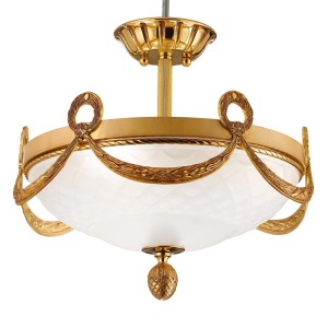 Plafoniera LUX design clasic realizata manual Cloe 40cm