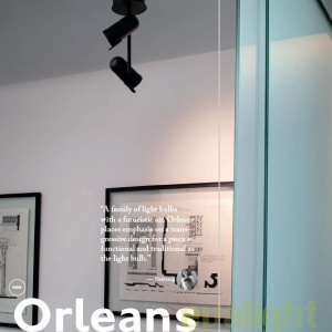 Plafoniera moderna cu 1 spot directionabil ORLEANS 1L crom 43531 48484 universul-luminii.ro