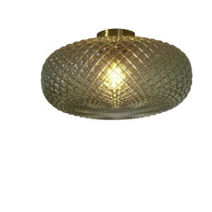 Plafoniera moderna design decorativ Venice auriu/verde