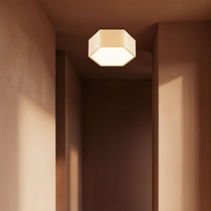 Plafoniera, Spot aplicat LED LIBERO auriu 169334 universul-luminii.ro
