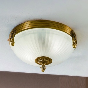 Plafoniera stil clasic diametru 31cm Rocca 197544 universul-luminii.ro