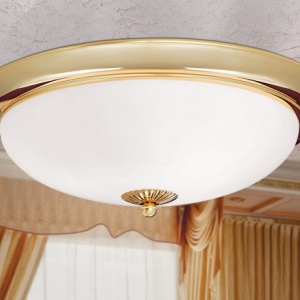 Plafoniera stil clasic Nostalgie 47cm alama matt/opal 98544 universul-luminii.ro