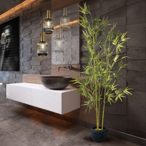 Planta artificiala decorativa Bambu, H170 - Img 2