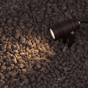Proiector cu Tarus iluminat exterior decorativ IP65 GES maro corten - Img 3