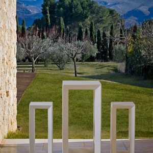 Scaun de bar exterior / interior design modern premium FRAME BAR STOOL 54076 Vondom - Img 6