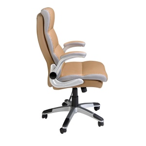 Scaun de birou pivotant design LUX Brown - Img 9