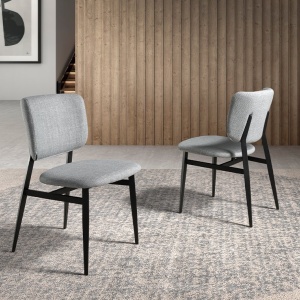 Scaun deosebit design LUX Light grey - Img 3