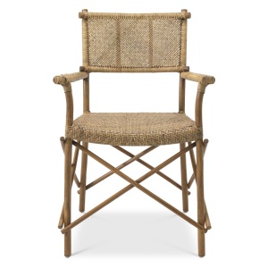 Scaun design clasic din rattan Johor, natur 114647 HZ - Img 2
