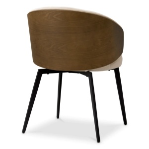 Scaun design elegant LUX Camerota, Sabino beige - Img 7