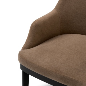 Scaun design LUX cu raft lateral Costa, Sabino brown - Img 9