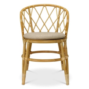 Scaun din ratan natural design LUX Alvaro - Img 3