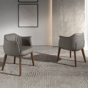 Scaun elegant design italian Grey - Img 6
