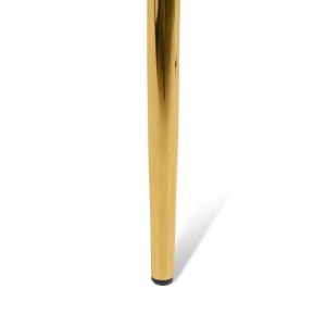Scaun modern elegant TRESSE bej/ auriu - Img 2