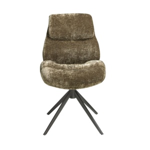 Scaun modern pivotant Olive green - Img 7