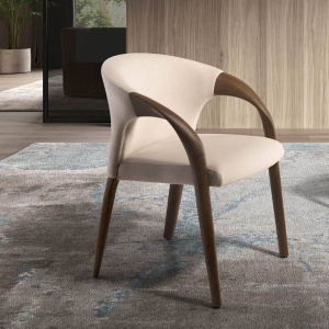 Scaun modern stil avangardist Cream