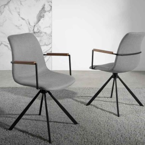Scaun pivotant design modern si confortabil Swivel chair - Img 8