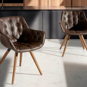 Scaun tapitat design italian Mink AC 4073-F3229 - Img 7