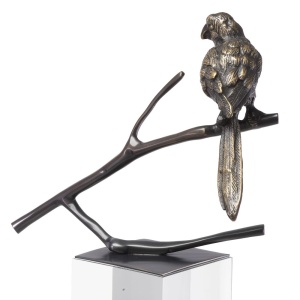 Set de 2 obiecte decorative LUX Morgana, bronz 114143 HZ - Img 6