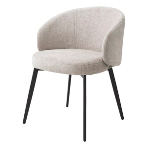 Set de 2 scaune cu brate design LUX Lloyd, Sisley bej - Img 5