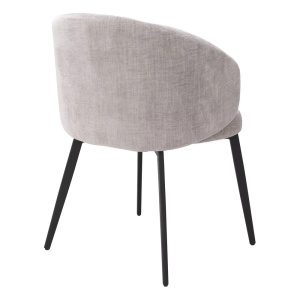 Set de 2 scaune cu brate design LUX Lloyd, sisley gri 115993 HZ - Img 5