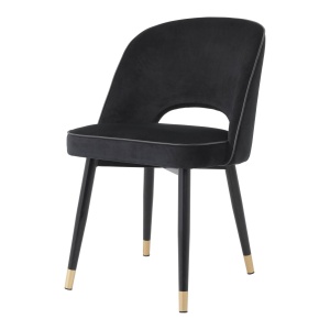 Set de 2 scaune design elegant Cliff, negru 114401 HZ - Img 2