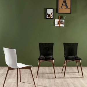 Set de 2 scaune elegante design LUX ARIA WOOD - Img 5