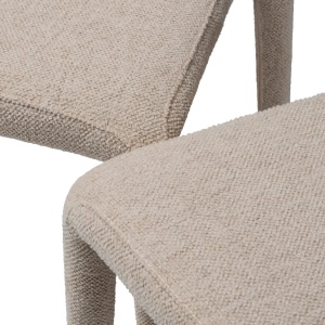 Set de 2 scaune elegante design LUX Leiza, Renato off-white - Img 6