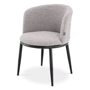 Set de 2 scaune LUX Filmore Boucle gri - Img 3