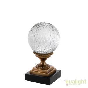 Set de 3 obiecte decorative LUX Divani alama finisaj antic 110081 HZ - Img 3
