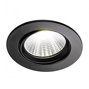Set de 3 spoturi LED dimabile incastrabile Fremont negru 2700K 47580103 NL
