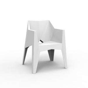 Set de 4 Scaune cu brate ultra-moderne de exterior / interior design premium VOXEL ARMCHAIR 51031 Vondom - Img 4