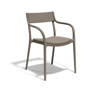 Set de 4 scaune exterior MADISON tapitat