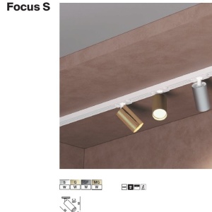 Spot, accesoriu pentru sinele monofazate Unity, Focus S auriu, alb - Img 6