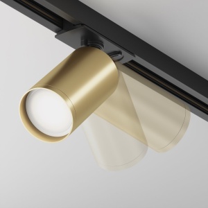 Spot, accesoriu pentru sinele monofazate Unity, Focus S auriu mat, negru - Img 2
