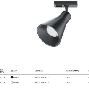 Spot, accesoriu pentru sinele monofazate Unity, Virar negru - Img 6